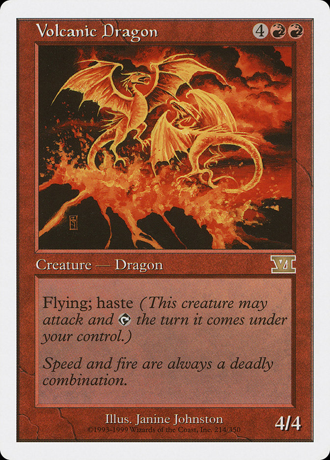 Volcanic Dragon [Classic Sixth Edition] | Pegasus Games WI