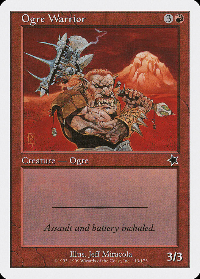 Ogre Warrior [Starter 1999] | Pegasus Games WI