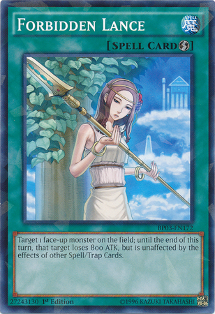 Forbidden Lance (Shatterfoil) [BP03-EN172] Common | Pegasus Games WI