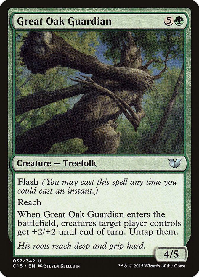 Great Oak Guardian [Commander 2015] | Pegasus Games WI