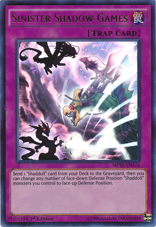 Sinister Shadow Games [MP15-EN114] Ultra Rare | Pegasus Games WI