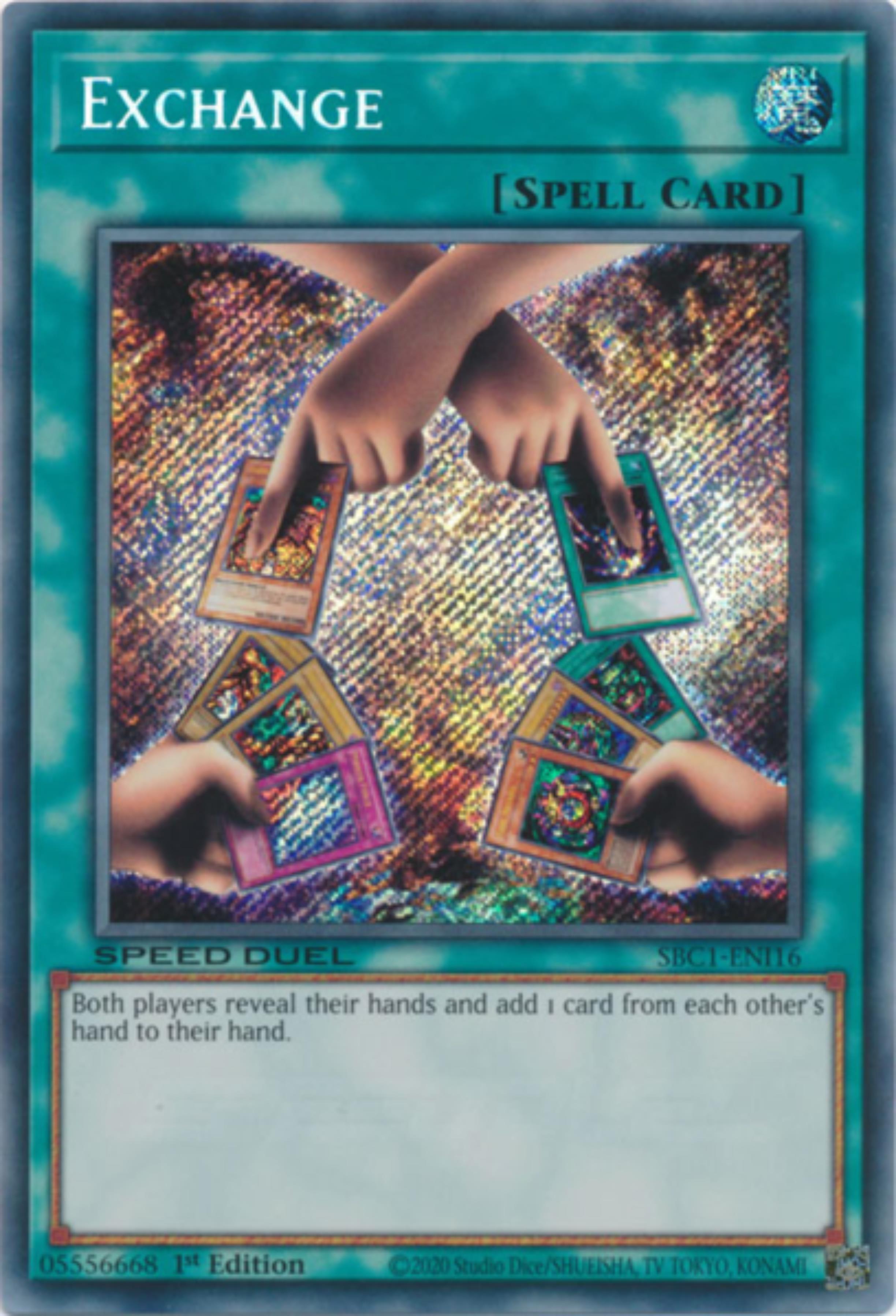 Exchange [SBC1-ENI16] Secret Rare | Pegasus Games WI