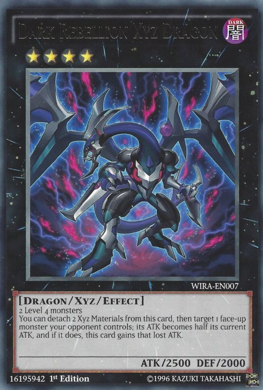 Dark Rebellion Xyz Dragon [WIRA-EN007] Rare | Pegasus Games WI