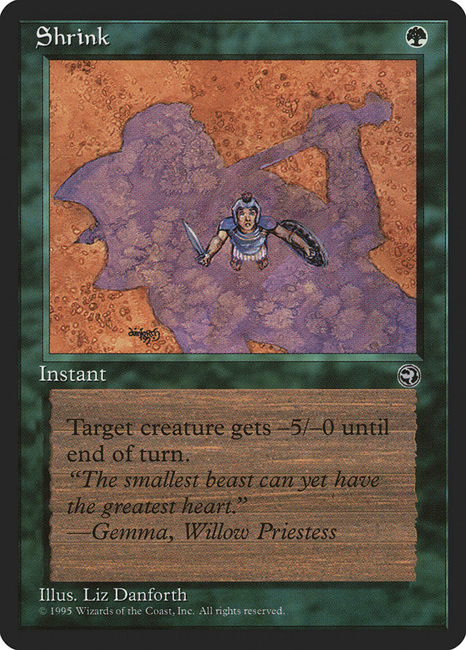 Shrink (Gemma Flavor Text) [Homelands] | Pegasus Games WI