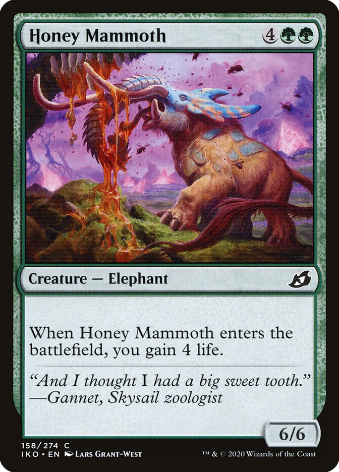 Honey Mammoth [Ikoria: Lair of Behemoths] | Pegasus Games WI