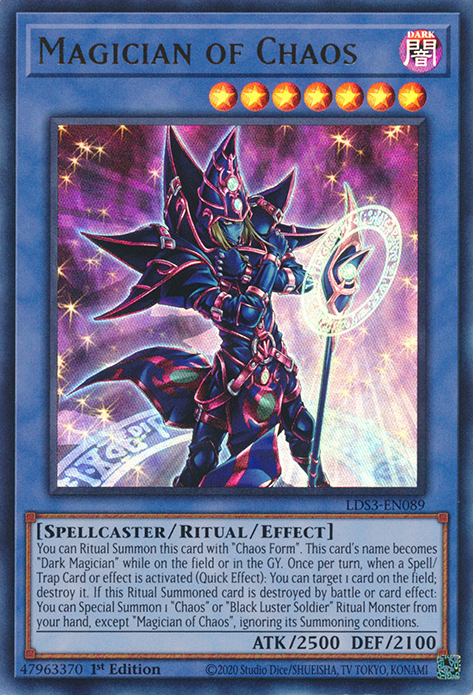 Magician of Chaos [LDS3-EN089] Ultra Rare | Pegasus Games WI