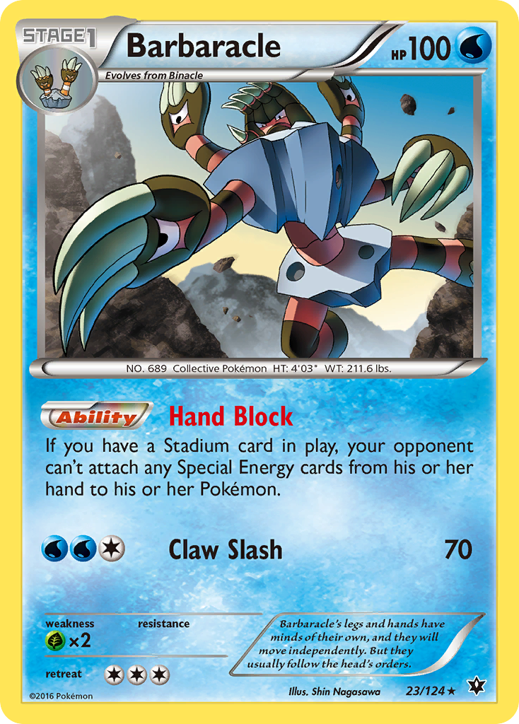 Barbaracle (23/124) [XY: Fates Collide] | Pegasus Games WI