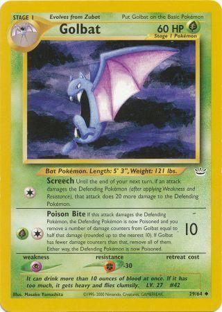 Golbat (29/64) [Neo Revelation Unlimited] | Pegasus Games WI