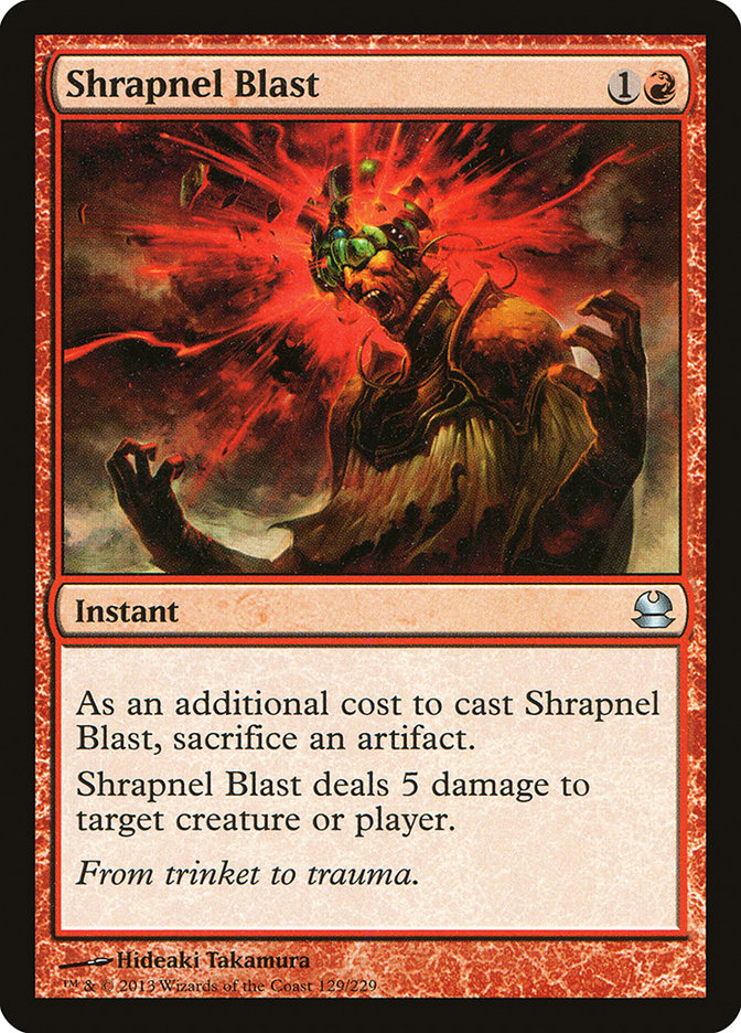 Shrapnel Blast [Modern Masters] | Pegasus Games WI