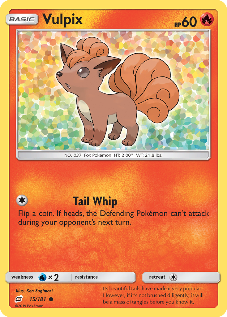 Vulpix (15/181) [Sun & Moon: Team Up] | Pegasus Games WI