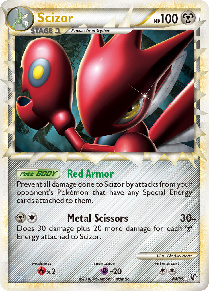 Scizor (84/90) [HeartGold & SoulSilver: Undaunted] | Pegasus Games WI