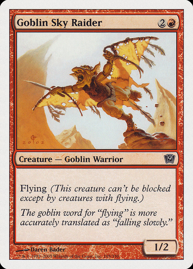 Goblin Sky Raider [Ninth Edition] | Pegasus Games WI