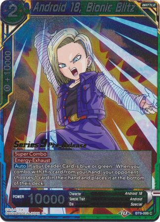 Android 18, Bionic Blitz (Universal Onslaught) [BT9-099] | Pegasus Games WI