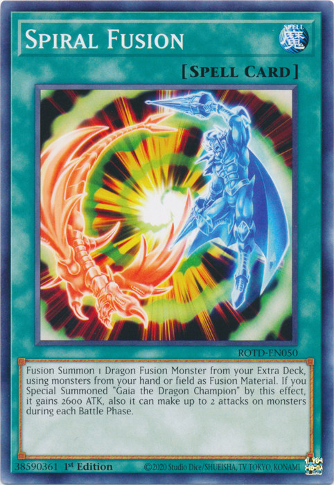Spiral Fusion [ROTD-EN050] Common | Pegasus Games WI