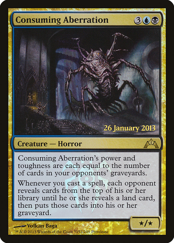 Consuming Aberration [Gatecrash Prerelease Promos] | Pegasus Games WI