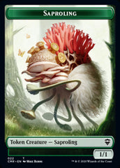 Illusion // Saproling Double-Sided Token [Commander Legends Tokens] | Pegasus Games WI