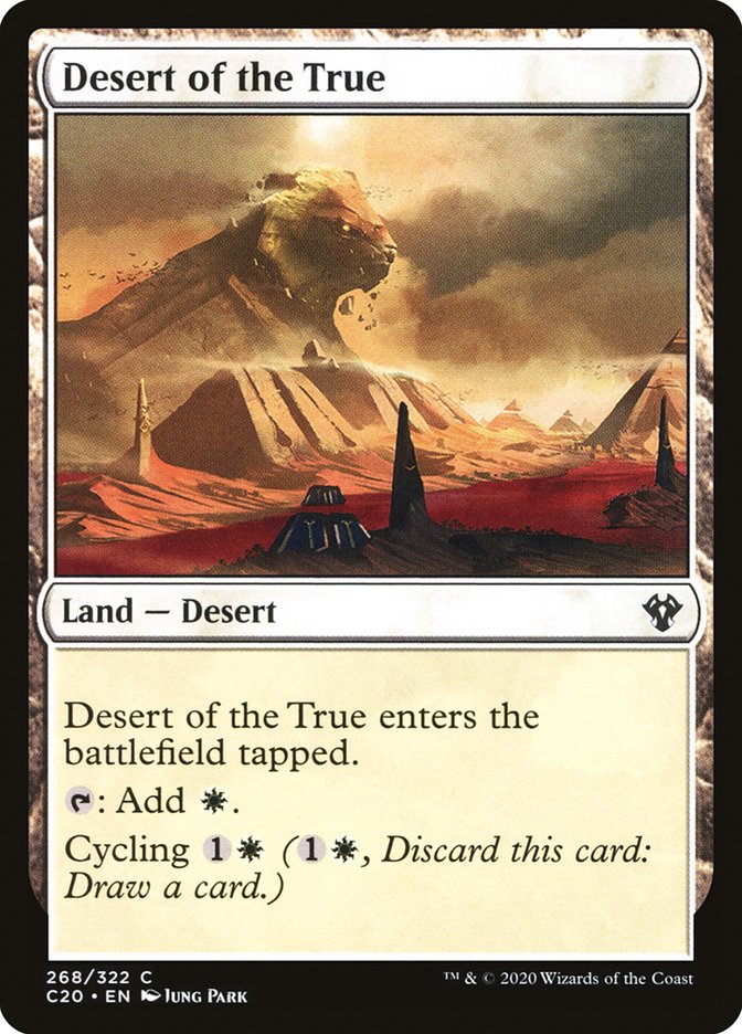 Desert of the True [Commander 2020] | Pegasus Games WI
