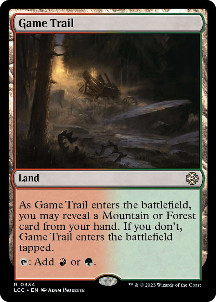 Game Trail [The Lost Caverns of Ixalan Commander] | Pegasus Games WI