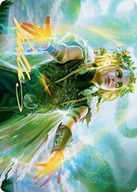 Revitalize Art Card (Gold-Stamped Signature) [Kaldheim Art Series] | Pegasus Games WI