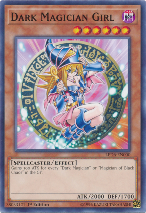 Dark Magician Girl [LED6-EN000] Common | Pegasus Games WI