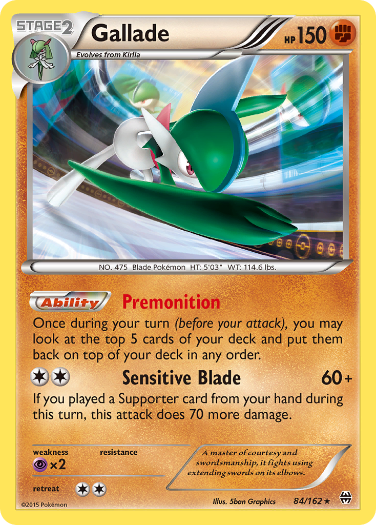 Gallade (84/162) [XY: BREAKthrough] | Pegasus Games WI