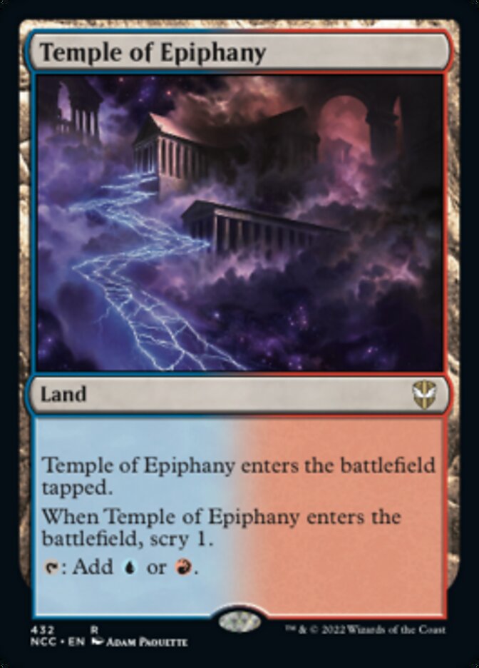 Temple of Epiphany [Streets of New Capenna Commander] | Pegasus Games WI