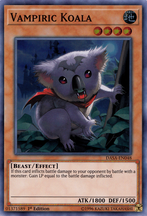 Vampiric Koala [DASA-EN048] Super Rare | Pegasus Games WI