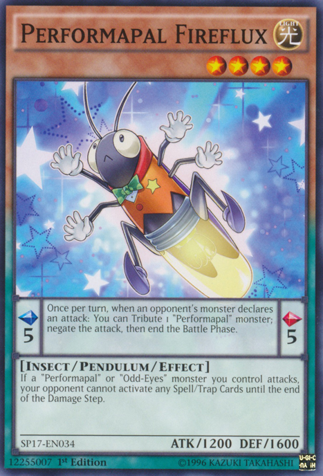 Performapal Fireflux [SP17-EN034] Common | Pegasus Games WI