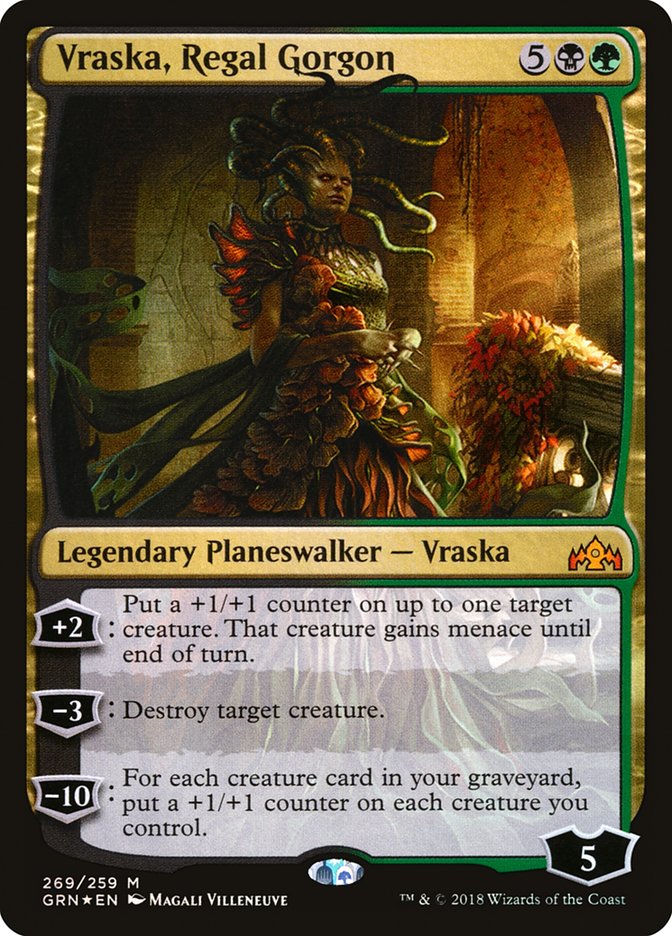 Vraska, Regal Gorgon [Guilds of Ravnica] | Pegasus Games WI