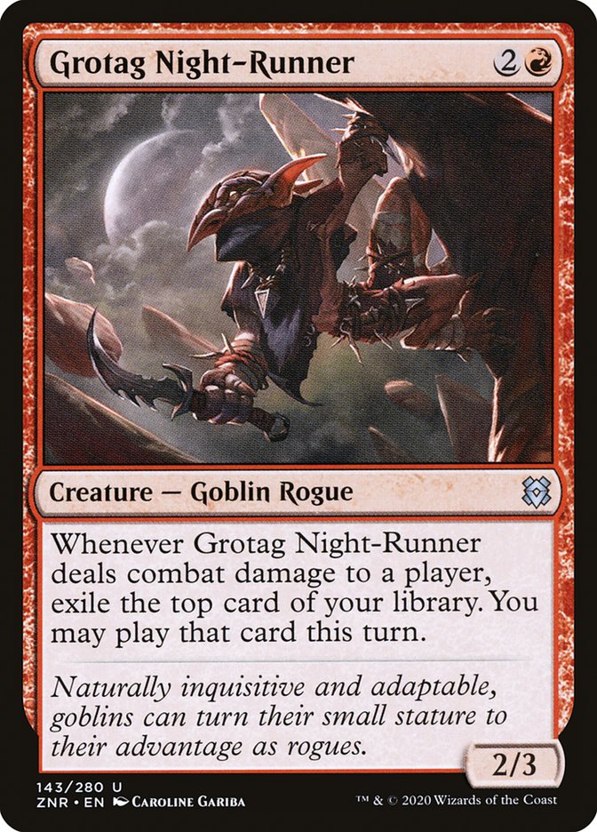 Grotag Night-Runner [Zendikar Rising] | Pegasus Games WI