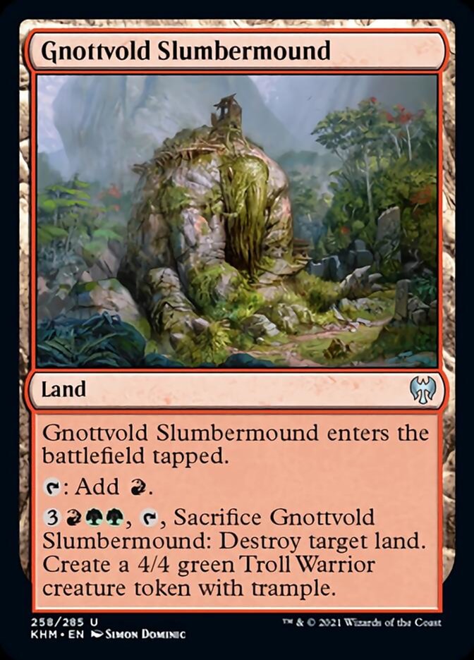 Gnottvold Slumbermound [Kaldheim] | Pegasus Games WI