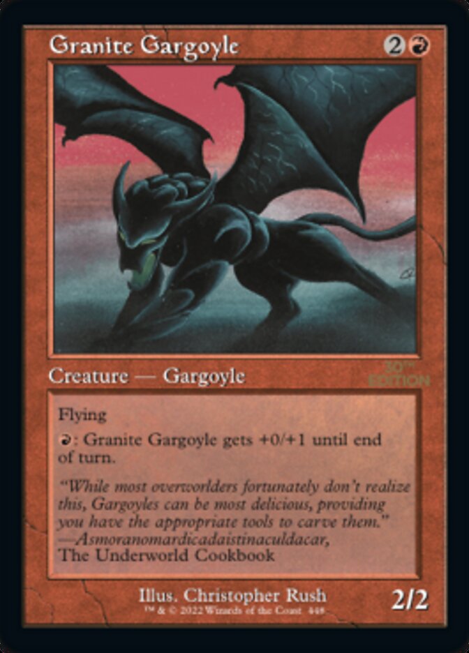 Granite Gargoyle (Retro) [30th Anniversary Edition] | Pegasus Games WI