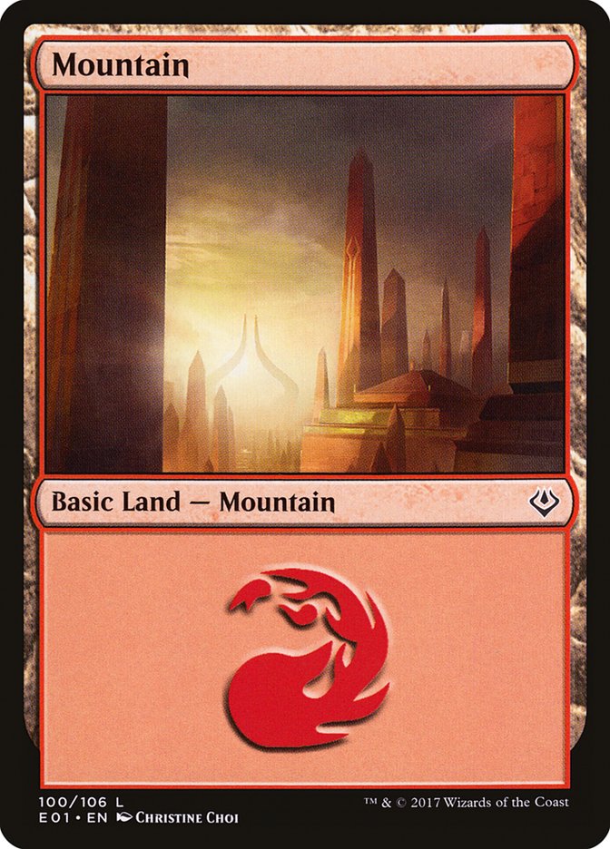 Mountain (100) [Archenemy: Nicol Bolas] | Pegasus Games WI