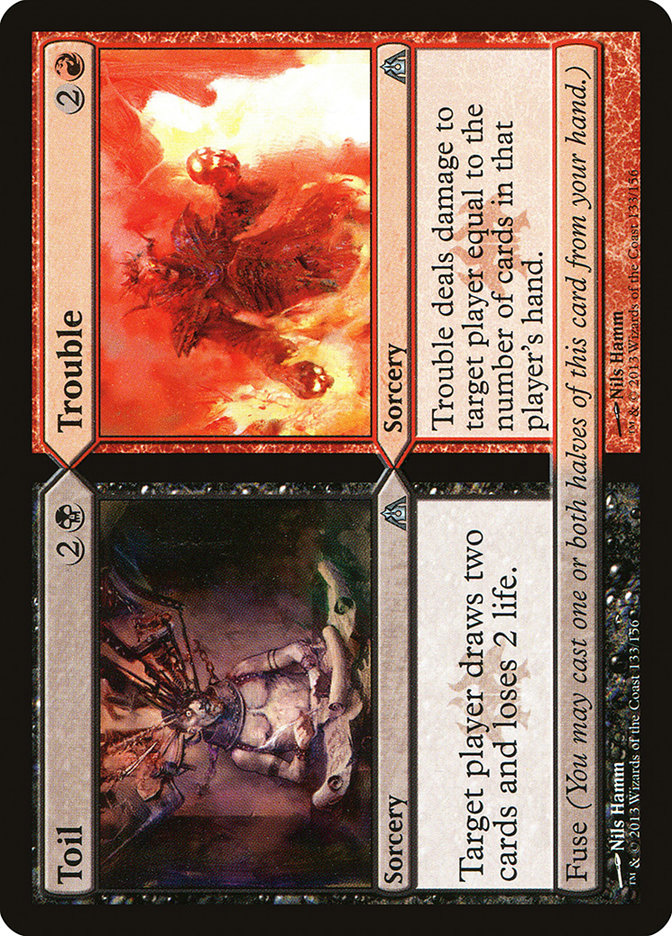 Toil // Trouble [Dragon's Maze] | Pegasus Games WI