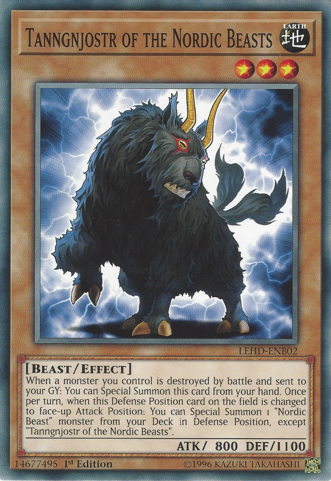 Tanngnjostr of the Nordic Beasts [LEHD-ENB02] Common | Pegasus Games WI