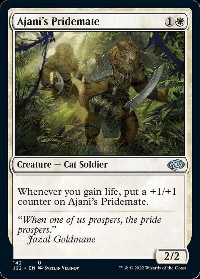 Ajani's Pridemate [Jumpstart 2022] | Pegasus Games WI