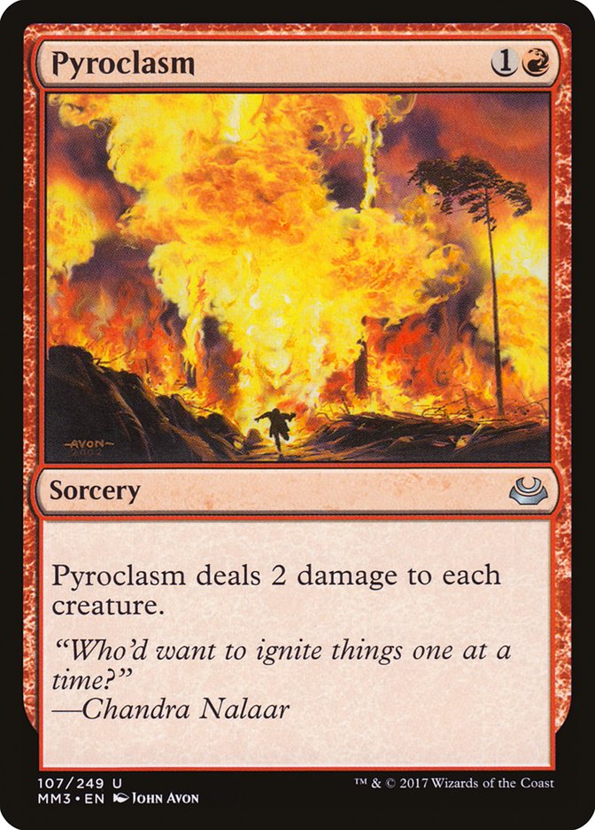 Pyroclasm [Modern Masters 2017] | Pegasus Games WI