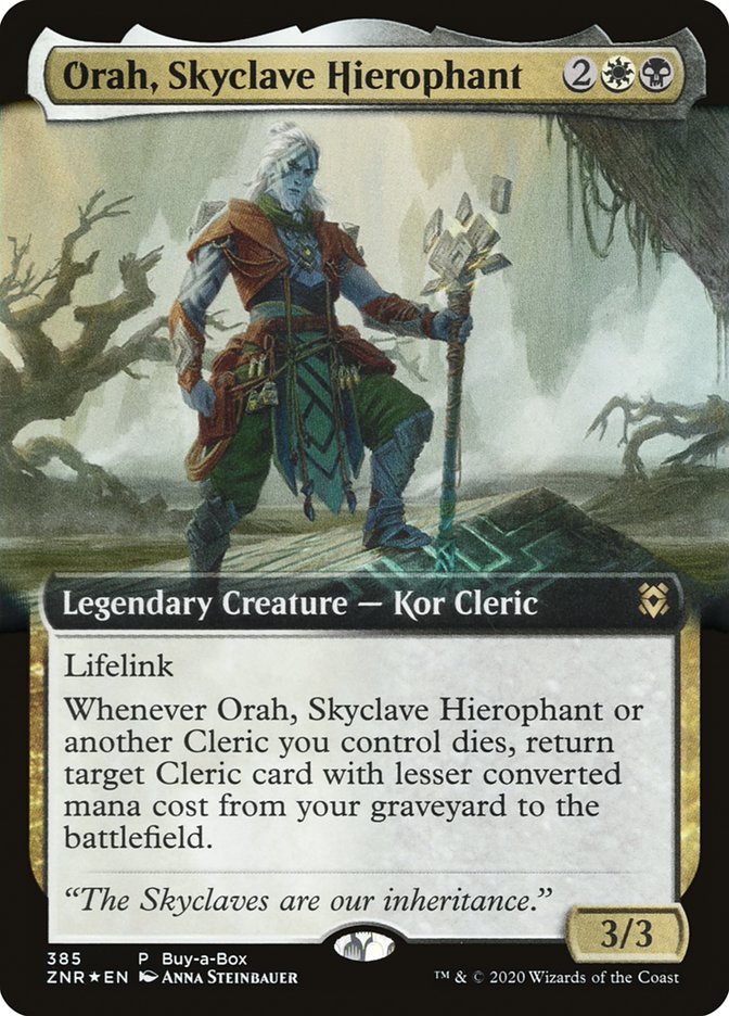 Orah, Skyclave Hierophant (Buy-A-Box) [Zendikar Rising] | Pegasus Games WI