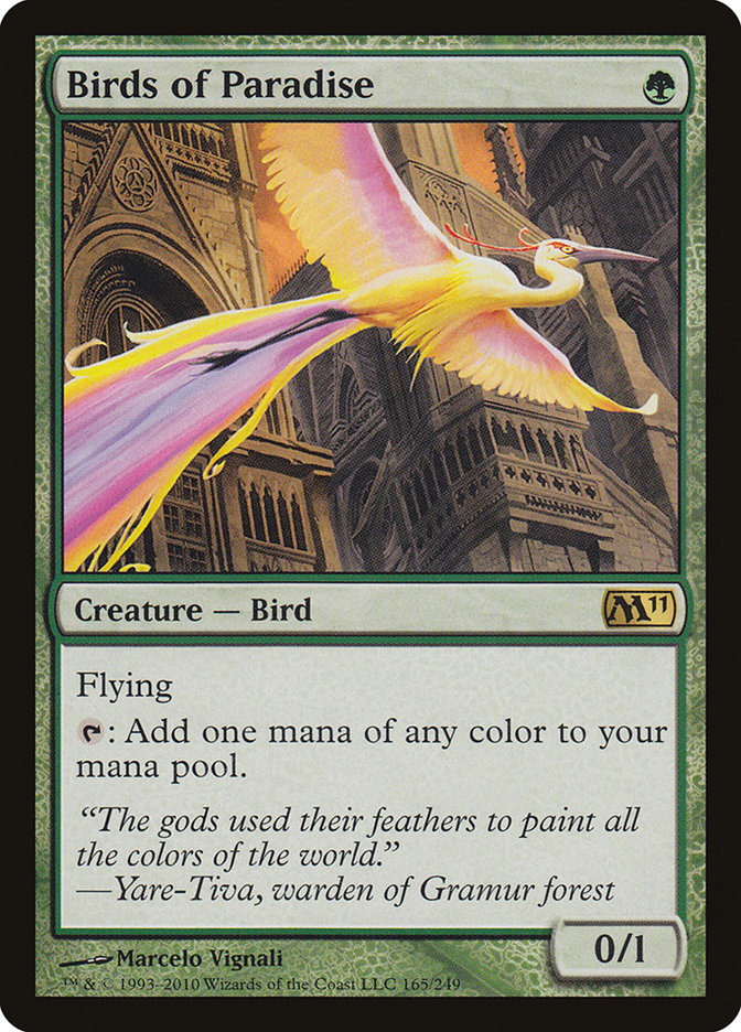 Birds of Paradise [Magic 2011] | Pegasus Games WI