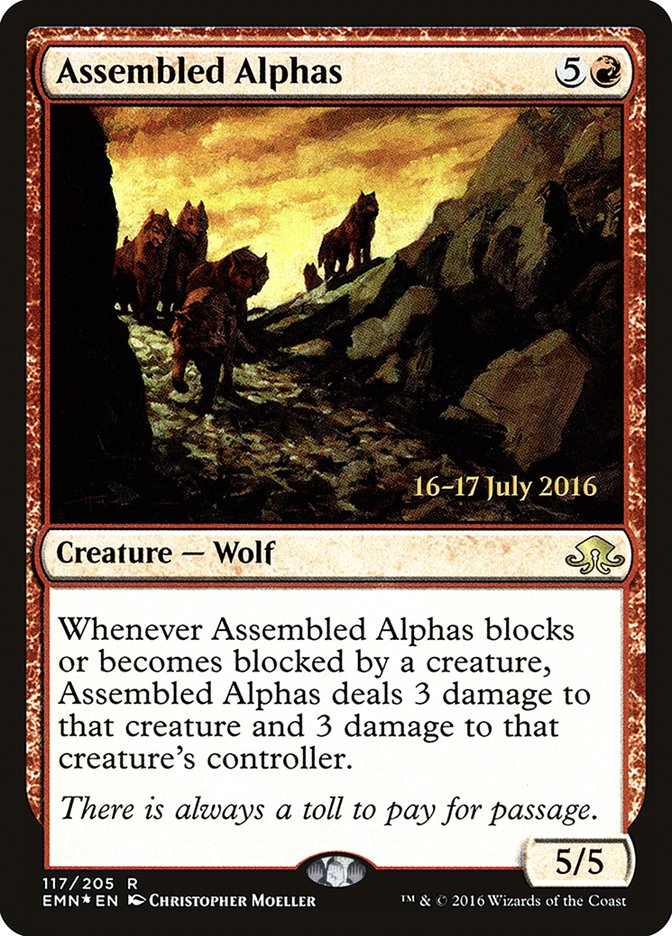 Assembled Alphas [Eldritch Moon Prerelease Promos] | Pegasus Games WI