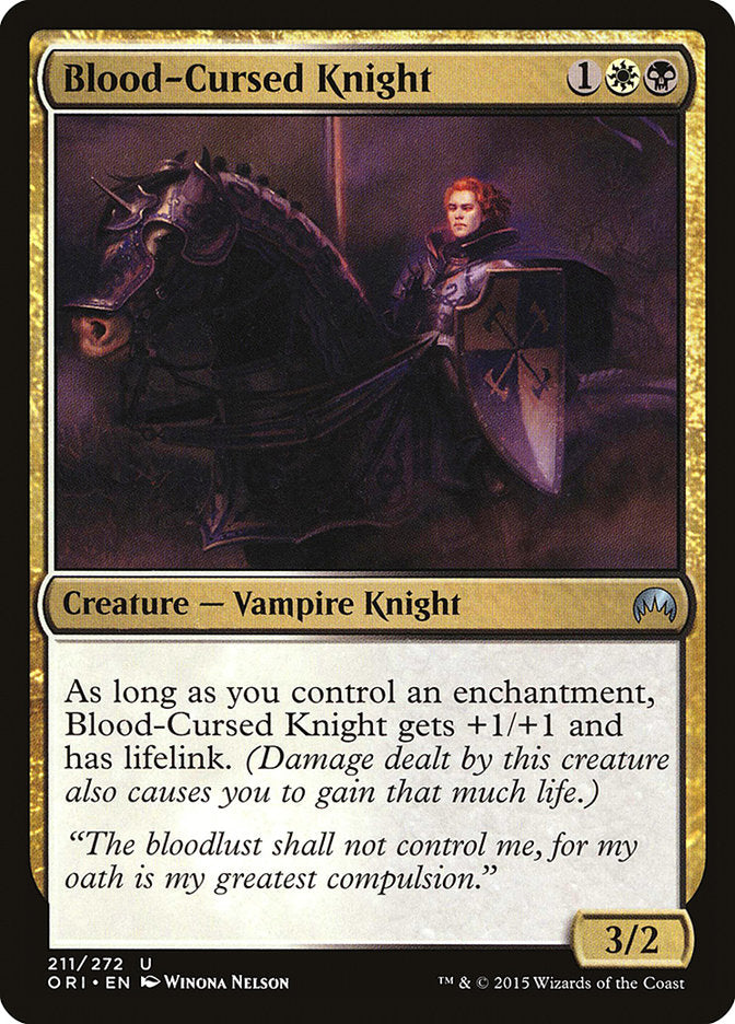 Blood-Cursed Knight [Magic Origins] | Pegasus Games WI