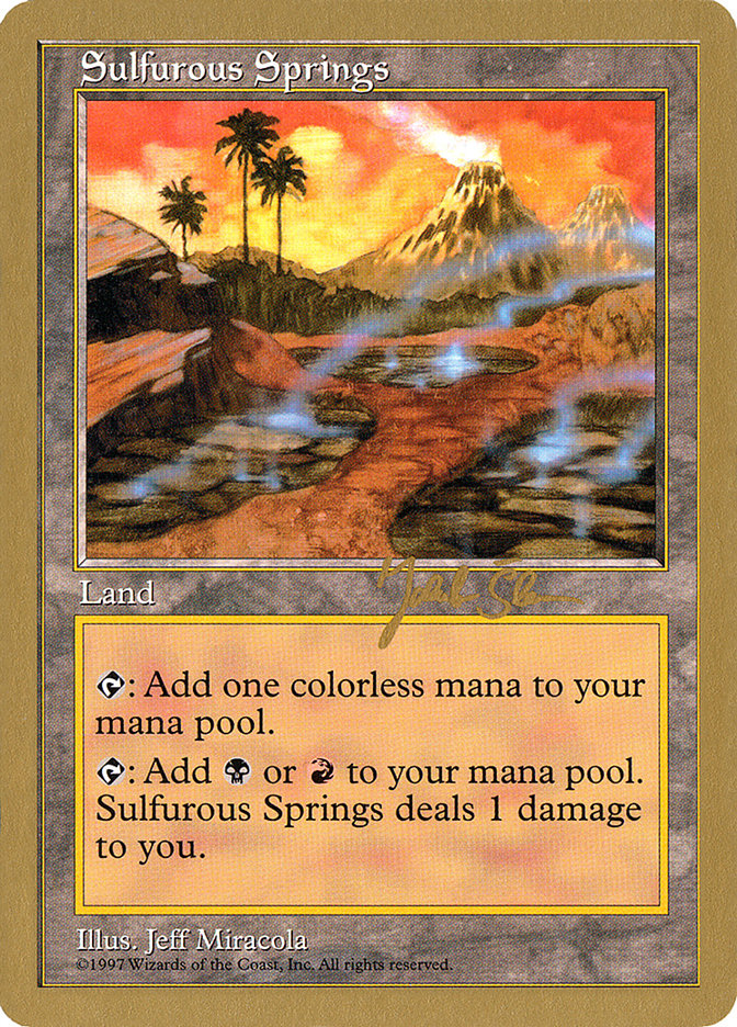 Sulfurous Springs (Jakub Slemr) [World Championship Decks 1997] | Pegasus Games WI