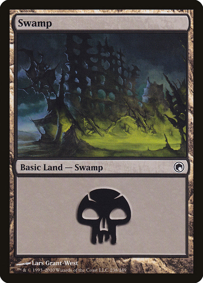 Swamp (238) [Scars of Mirrodin] | Pegasus Games WI