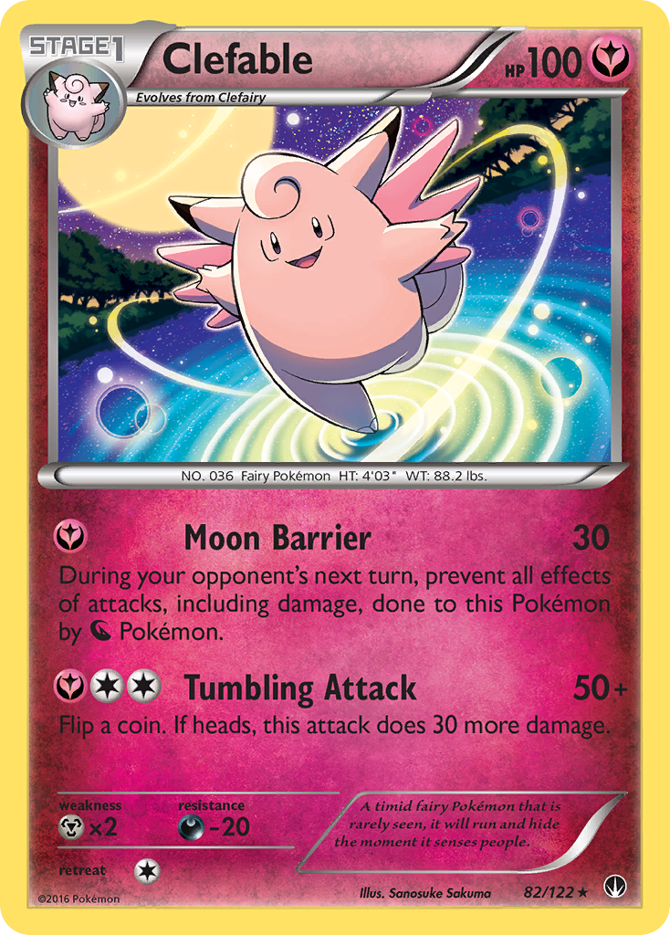 Clefable (82/122) [XY: BREAKpoint] | Pegasus Games WI