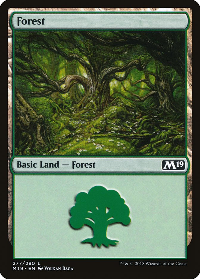 Forest (277) [Core Set 2019] | Pegasus Games WI