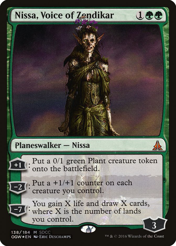 Nissa, Voice of Zendikar [San Diego Comic-Con 2016] | Pegasus Games WI