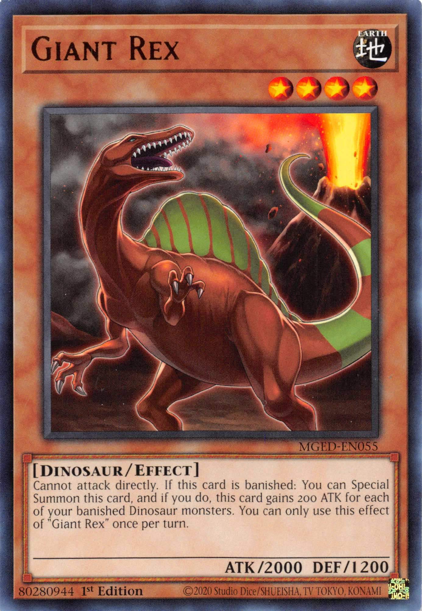 Giant Rex [MGED-EN055] Rare | Pegasus Games WI