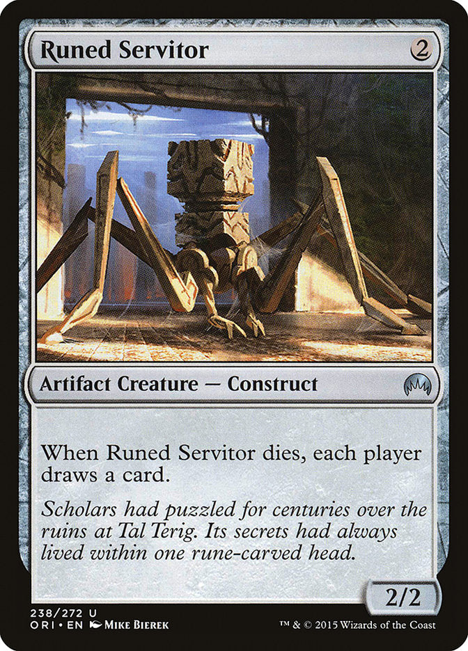 Runed Servitor [Magic Origins] | Pegasus Games WI