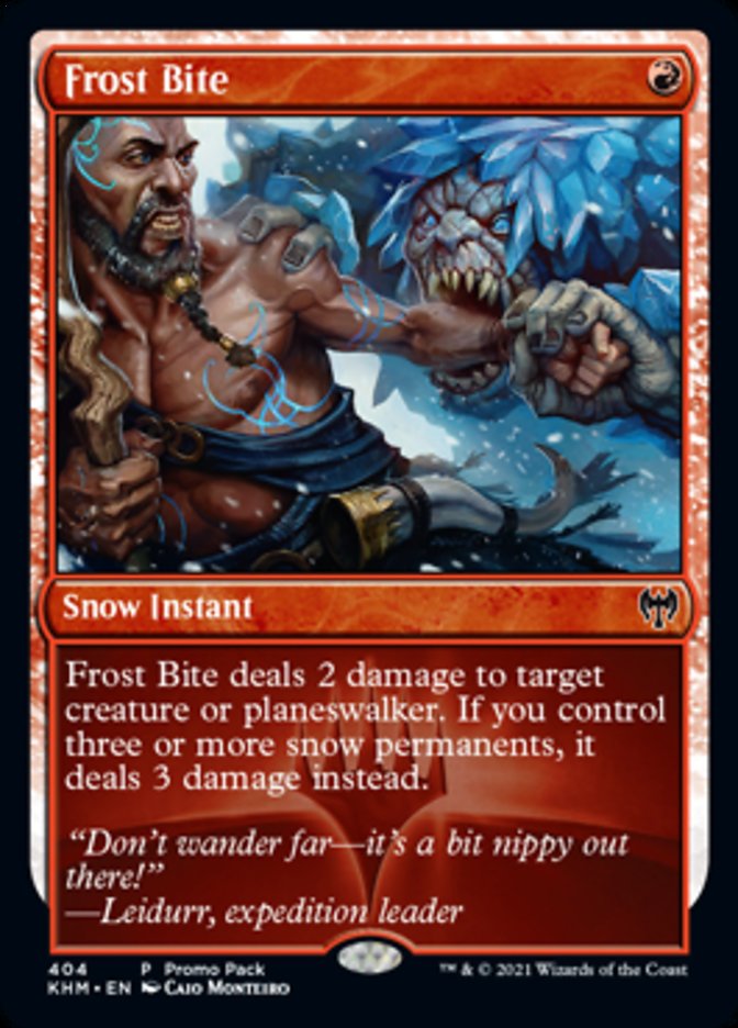 Frost Bite (Promo Pack) [Kaldheim Promos] | Pegasus Games WI