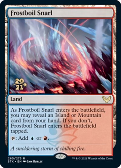 Frostboil Snarl [Strixhaven: School of Mages Prerelease Promos] | Pegasus Games WI